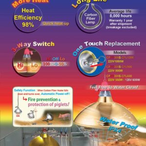 szénszálas hősugárzó